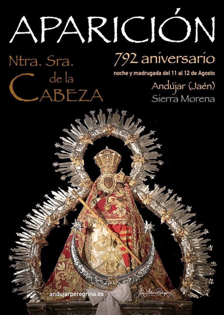 Cartel aparición 2019 Cartel Aparición Virgen de la Cabeza 2019