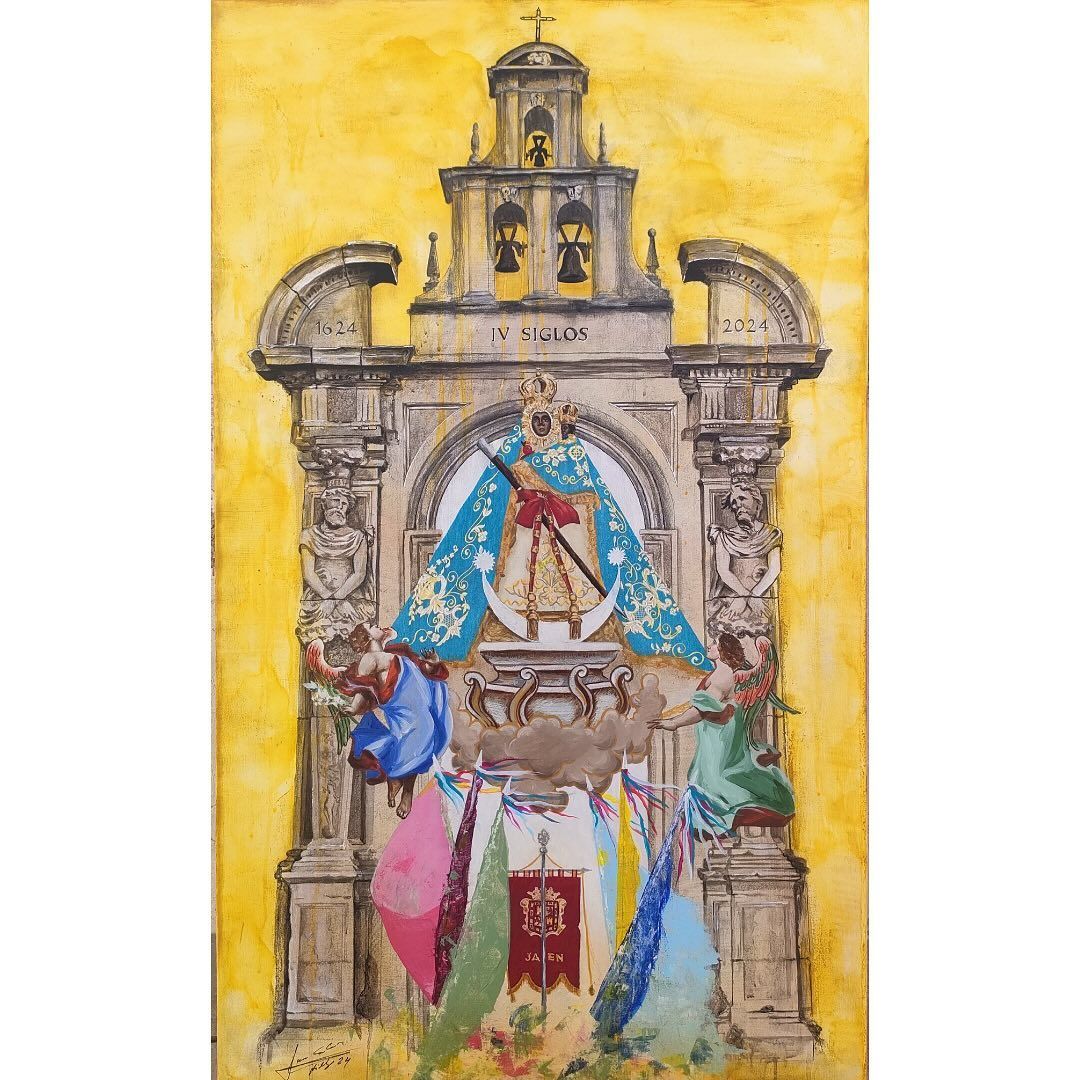 cartel procesion 4 siglos virgen cabeza cofradía de jaen