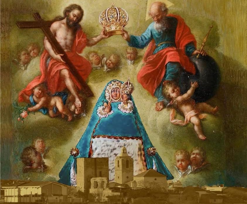 cartel actos grupo parroquial virgen de la cabeza villardompardo