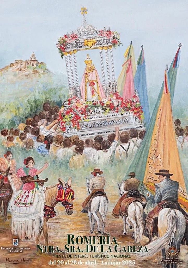 cartel romería virgen de la cabeza andujar 2025