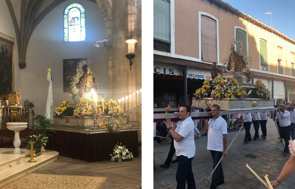 procesion virgen de la cabeza de daimiel