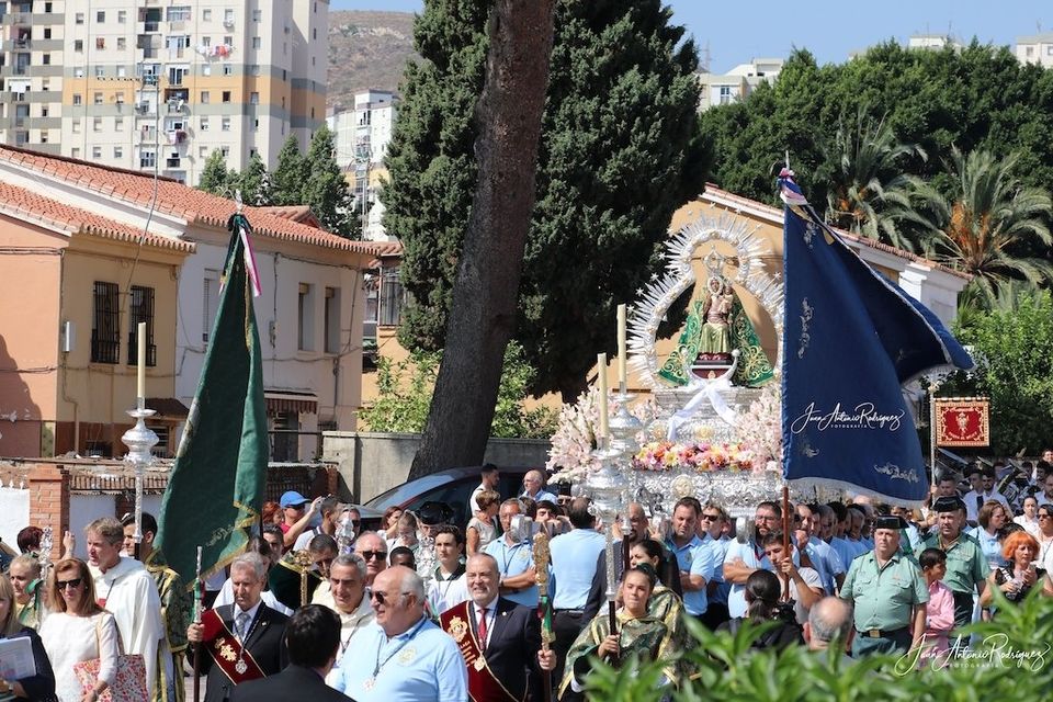 Virgen de la Cabeza barrio La Palmilla Málaga virgen de la cabeza barrio la palmilla malaga