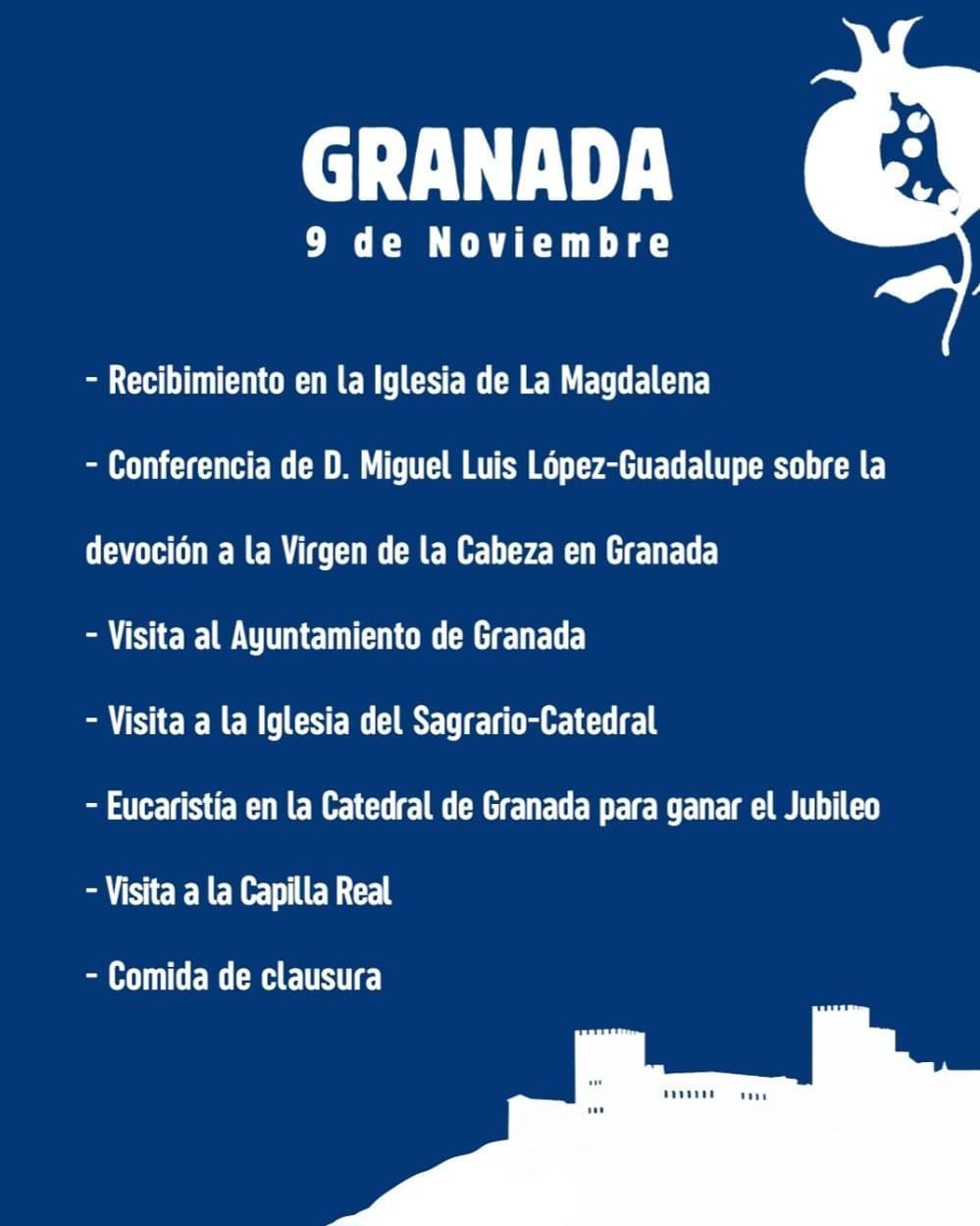 encuentro de cofradias virgen de la cabeza en granada