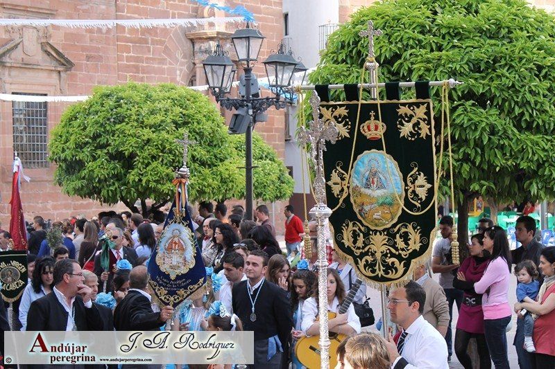 Estandarte Cofradia de Montoro Virgen de la Cabeza