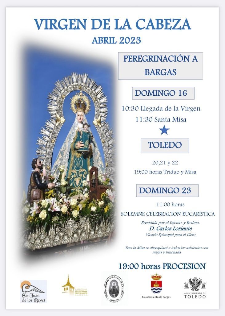 Fiestas Virgen de la Cabeza Toledo 2023
