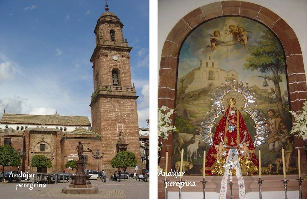 Virgen de la Cabeza de Montoro en la iglesia de San Bartolome