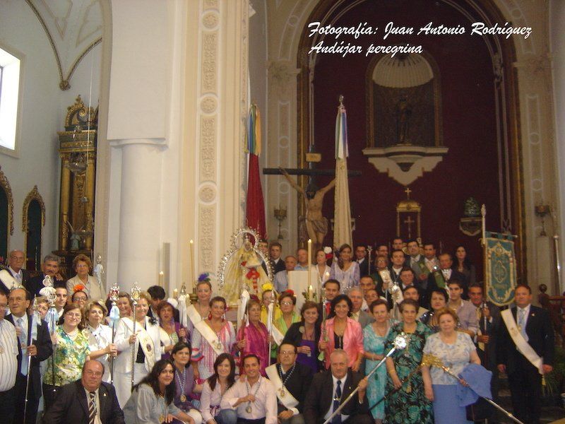 Fotografía cultos de Bujalance 2010 imagen cofradia de bujalance virgen cabeza