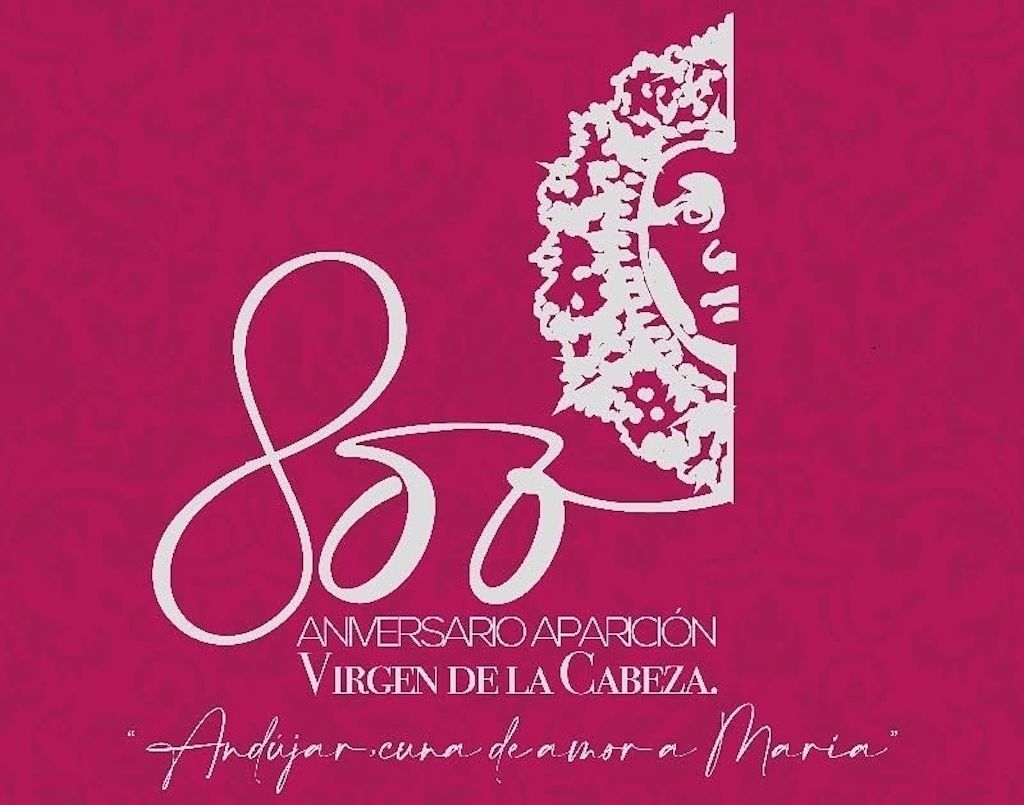 Cartel del 800 aniversario Aparicion Virgen de la Cabeza