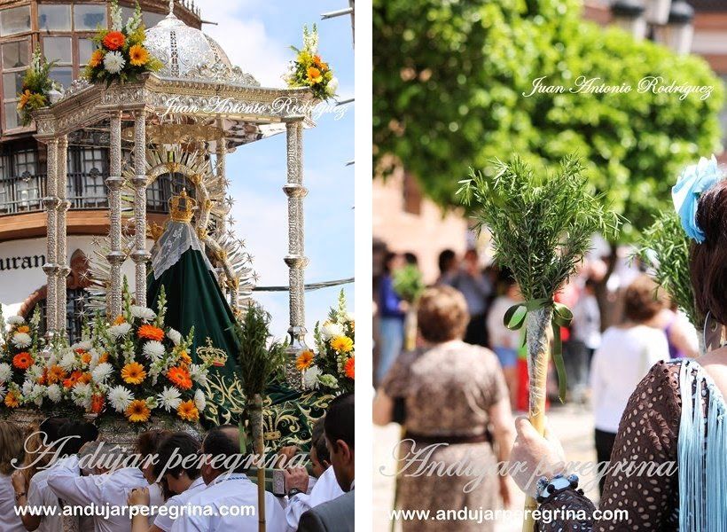 Montoro procesion de la Virgen de la Cabeza