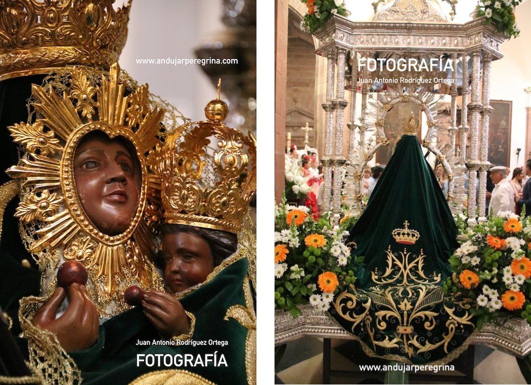 Virgen de la Cabeza de Montoro en procesion