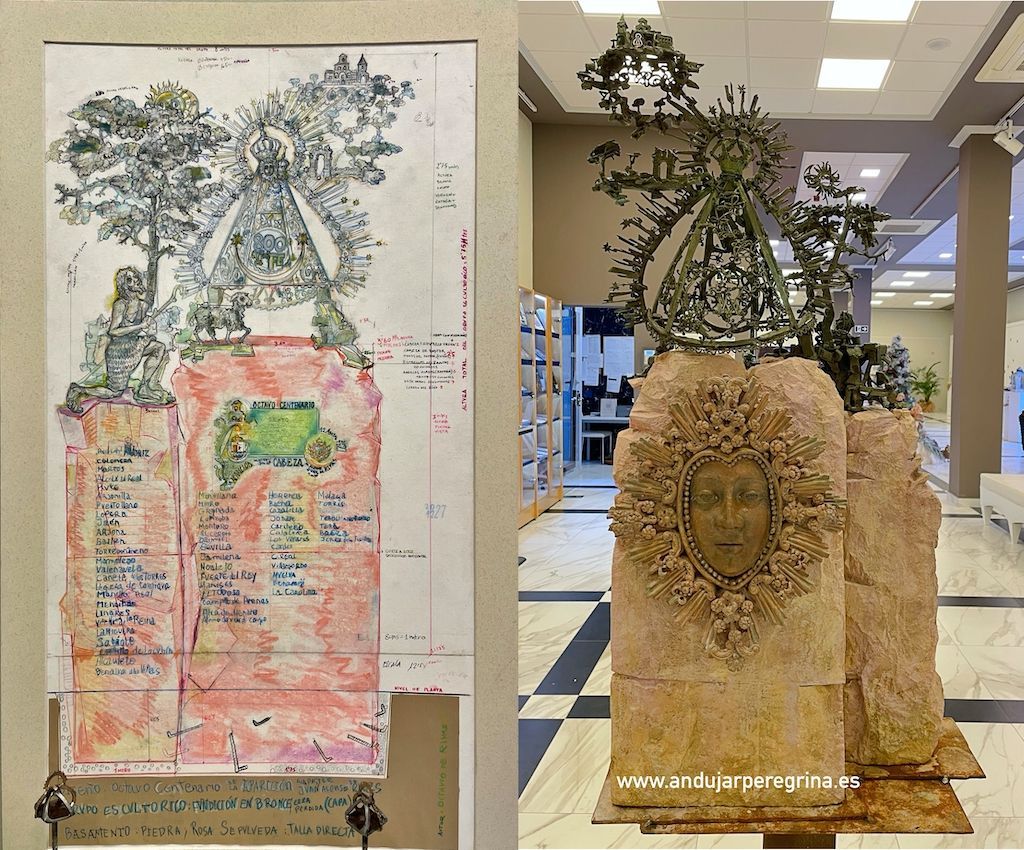 monumento octavo centenario del escultor manuel lopez perez