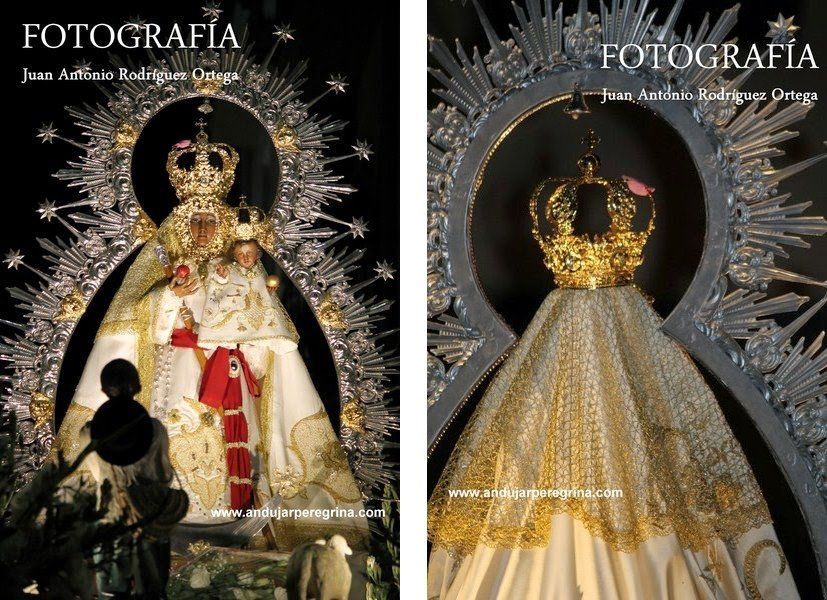 terno procesion virgen de la cabeza mengibar
