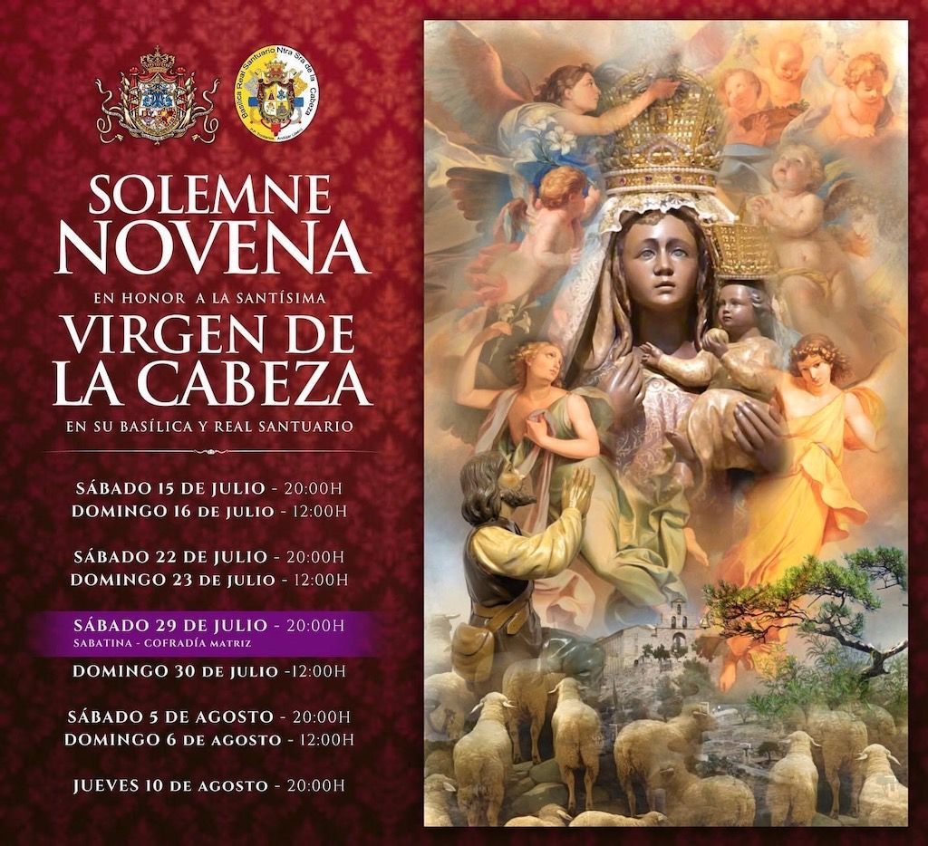 novena virgen de la cabeza aparicion 2023