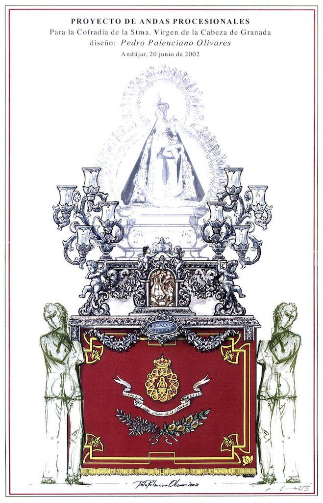 paso procesional de granada de Pedro Palenciano