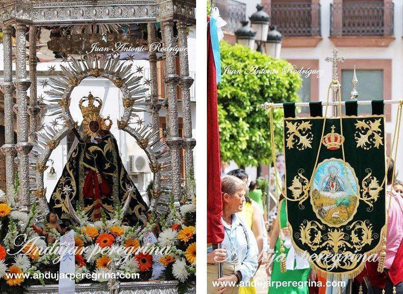 Estandarte cofradia de montoro virgen de la cabeza