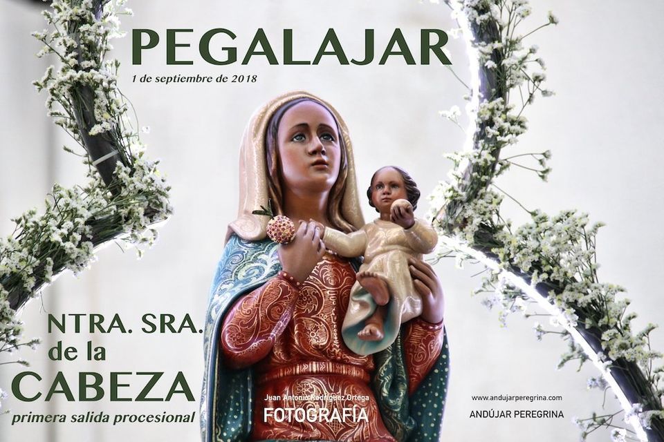 Primera salida procesional en Pegalajar primera salida procesion virgen de la cabeza Pegalajar