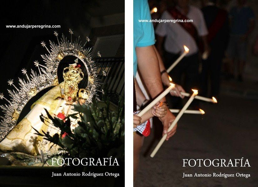 cortejo procesion virgen de la cabeza mengibar