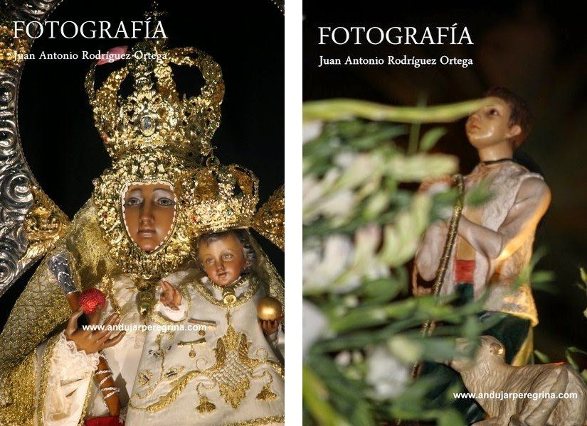 virgen de la cabeza mengibar procesion