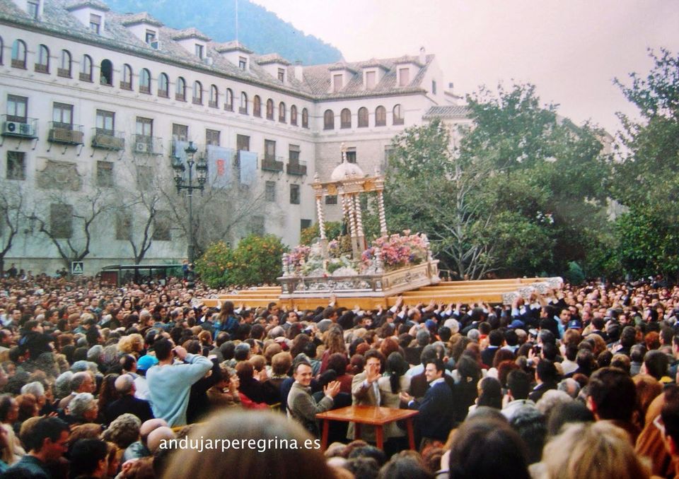 Solemne traslado Virgen de la Cabeza a Jaén procesion visita catedral virgen cabeza andujar