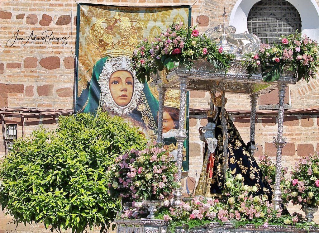 La Morenita de El Carpio procesion el carpio romeria