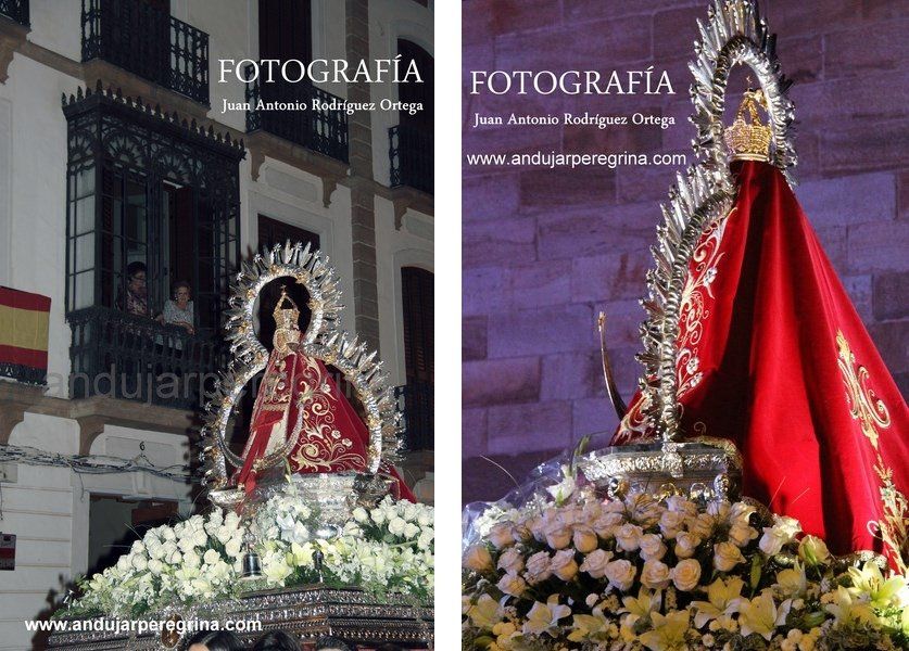 Imagen de la procesión de la Carolina procesion Cofradia la carolina