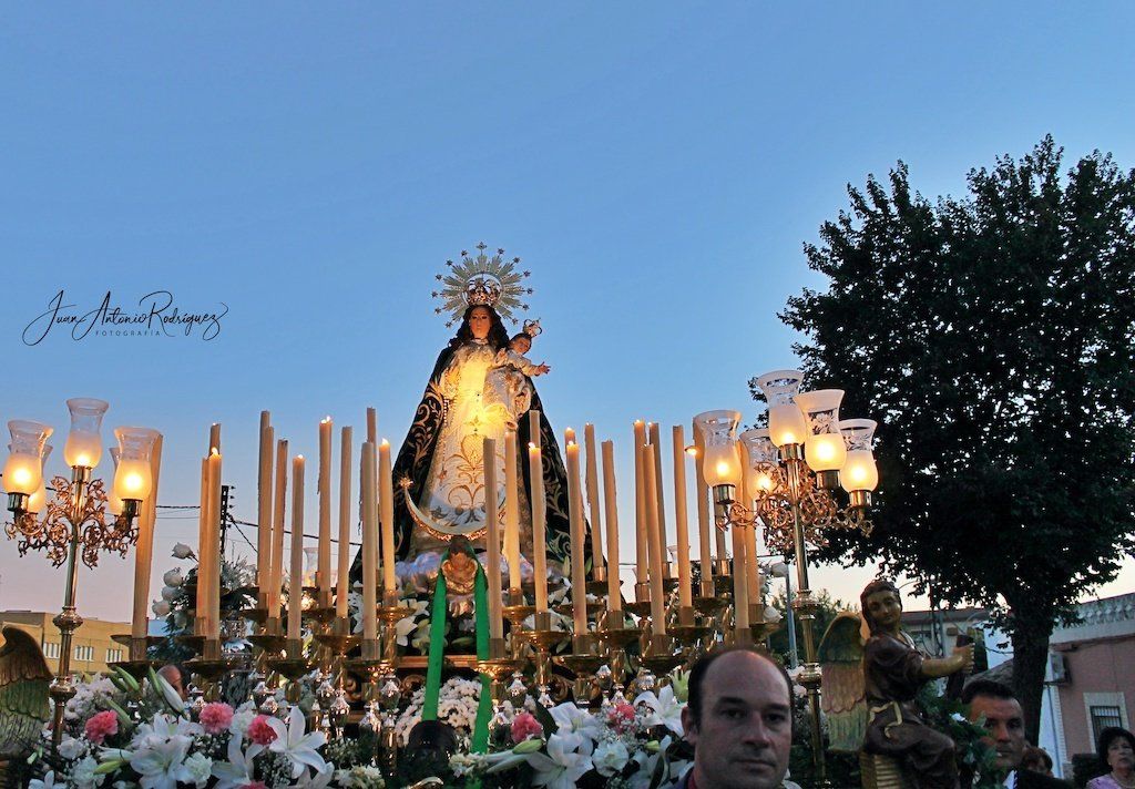 procesion virgen de la cabeza Valdepeñas