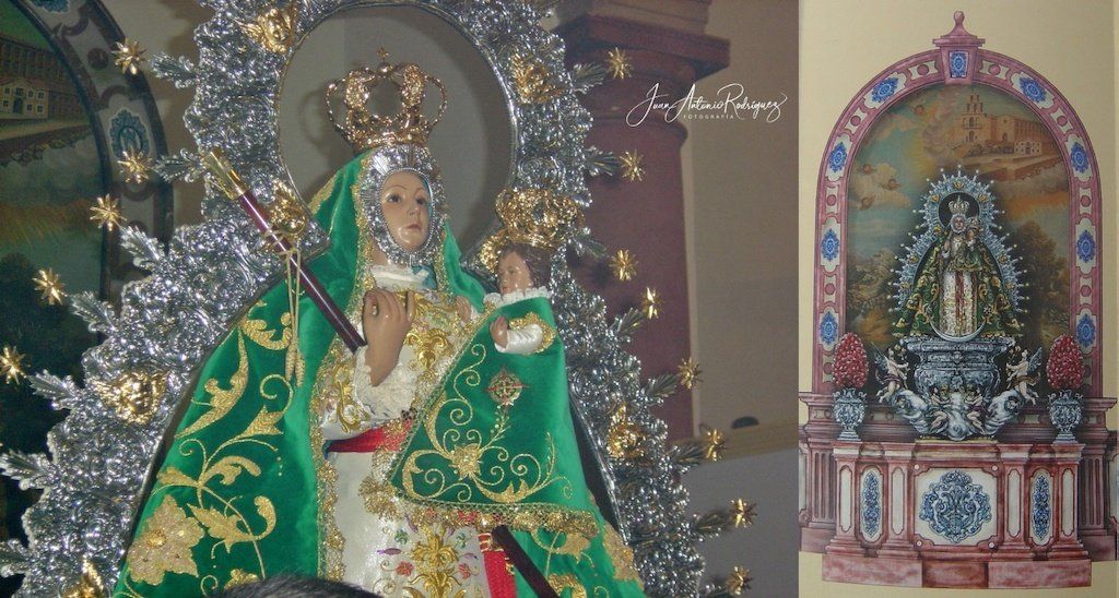 Retablo de la Virgen de la Cabeza en El Carpio retablo Capilla Virgen cabeza el carpio