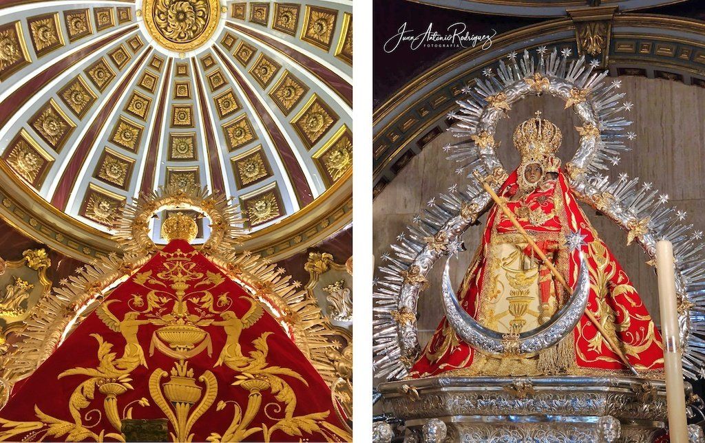 manto de la alegria virgen de la cabeza