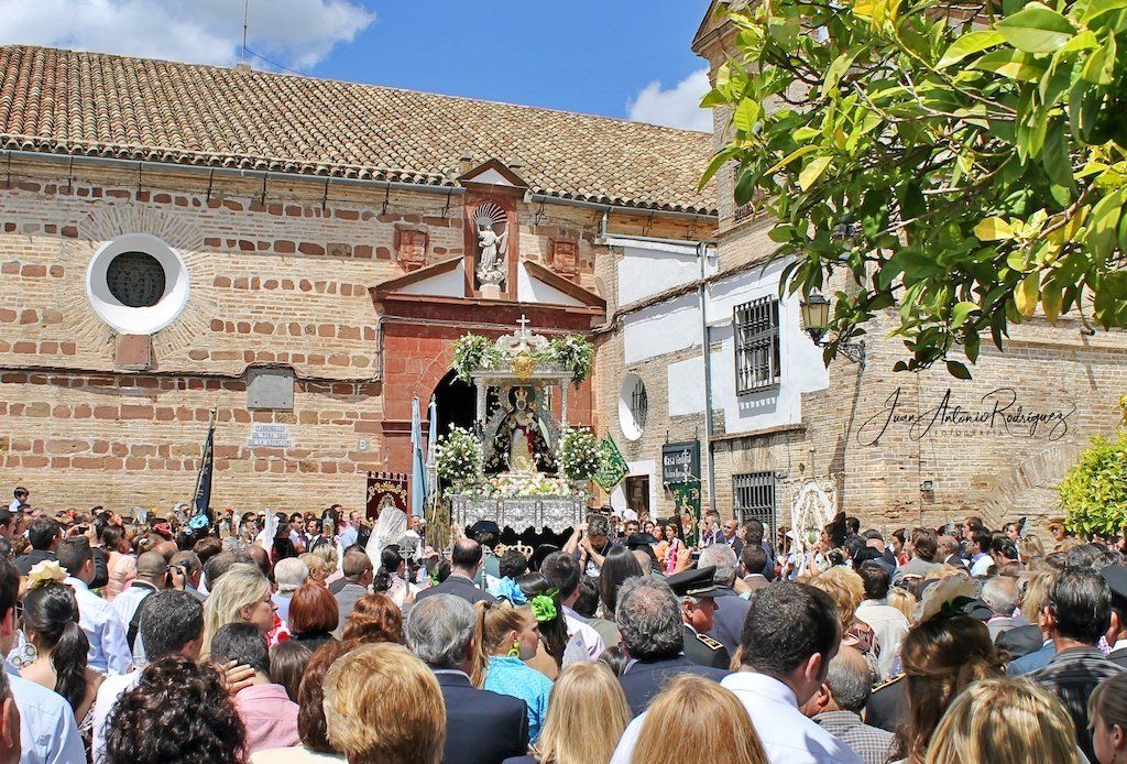 imagen de la Morenita en El Carpio romeros el carpio