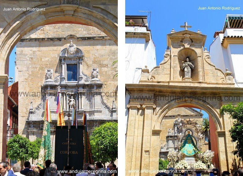 Entrada de la Morenita en San Francisco de Córdoba San Francisco y San Eulogio Cordoba