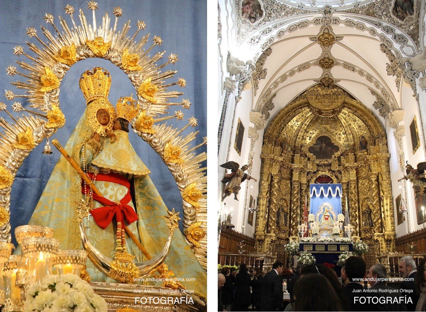 Triduo de la Virgen de la Cabeza cofradía filial de Córdoba Triduo Cofradia filial Cordoba