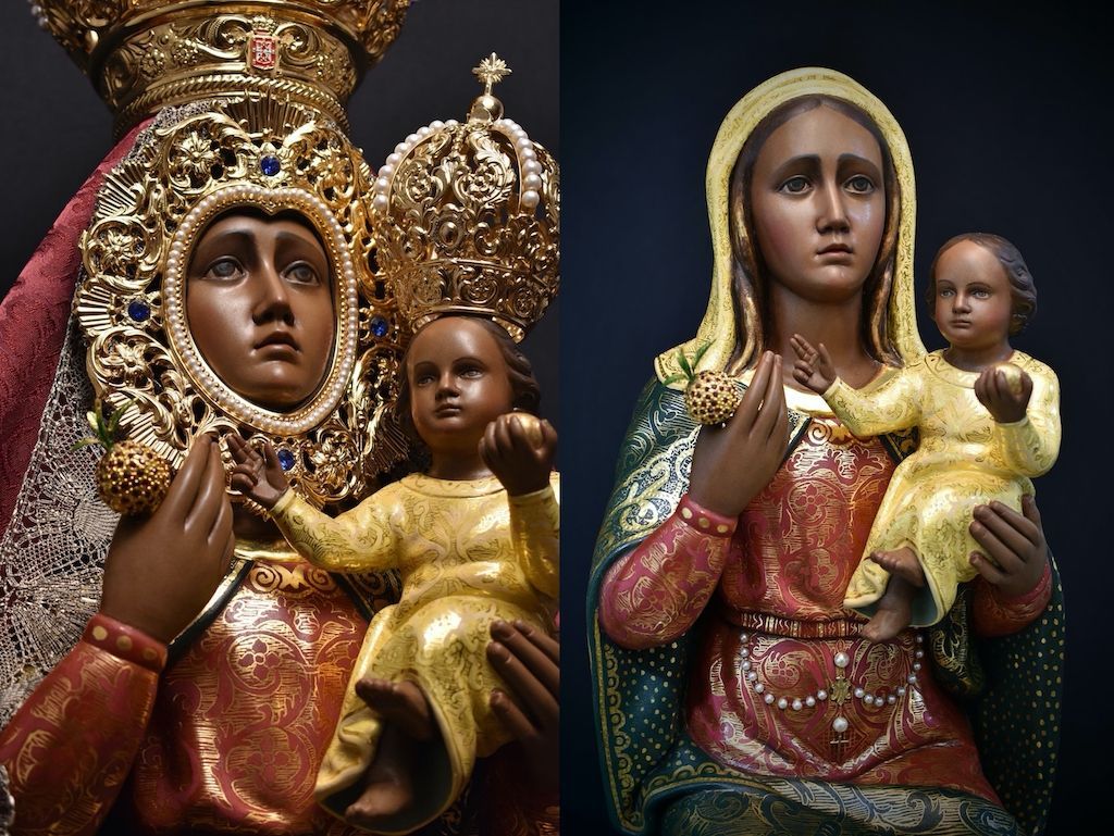 Virgen de la Cabeza de Villardompardo sin manto