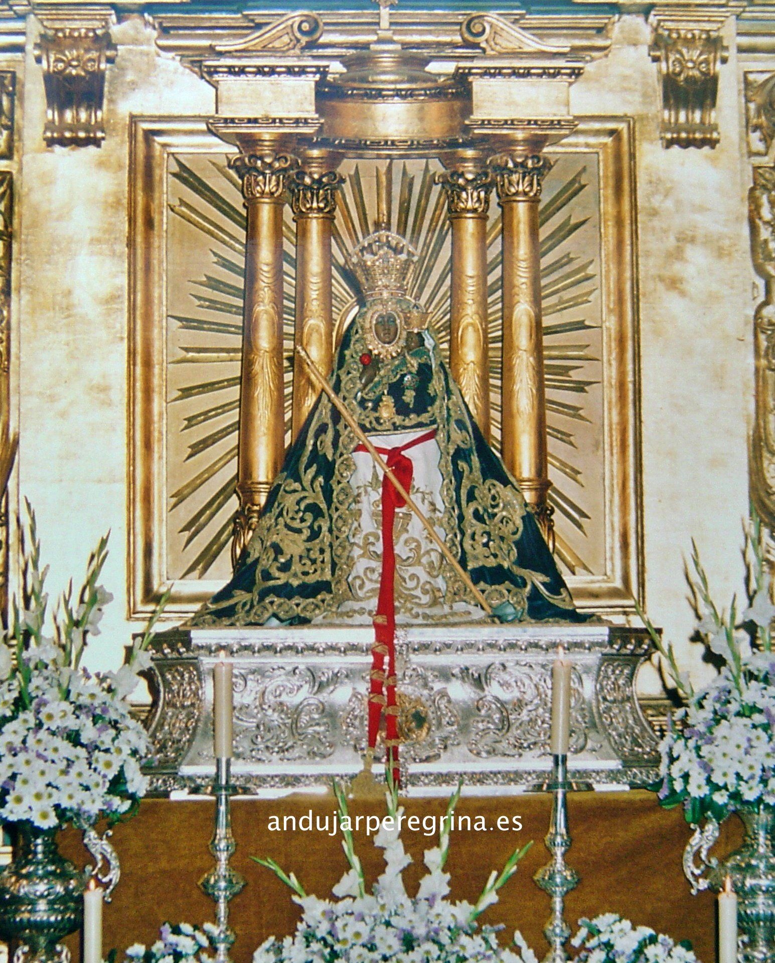 Virgen de la Cabeza en el Seminario de Jaén virgen cabeza seminario Jaén
