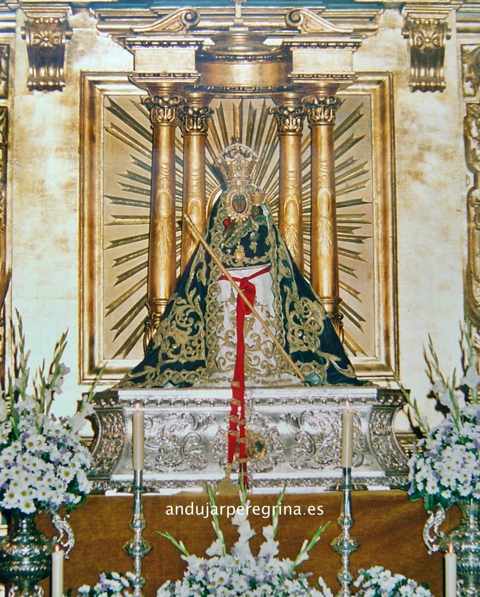 Virgen de la Cabeza en el Seminario de Jaén virgen cabeza seminario Jaén