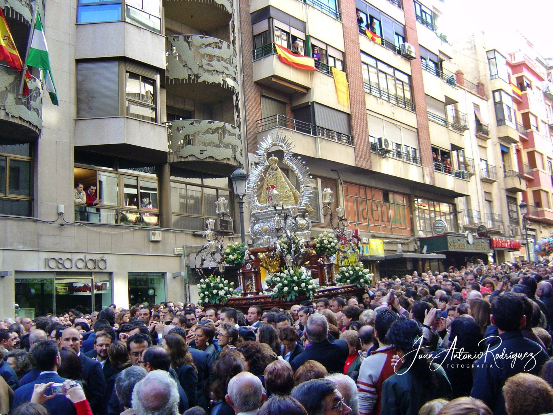 Rosa de oro Virgen de la Cabeza Andujar