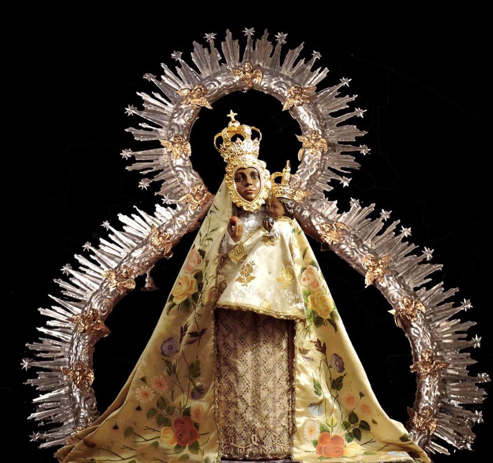 Virgen de la Cabeza iglesia San Bartolomé antigua imagen virgen de la cabeza Conde la Quinteria