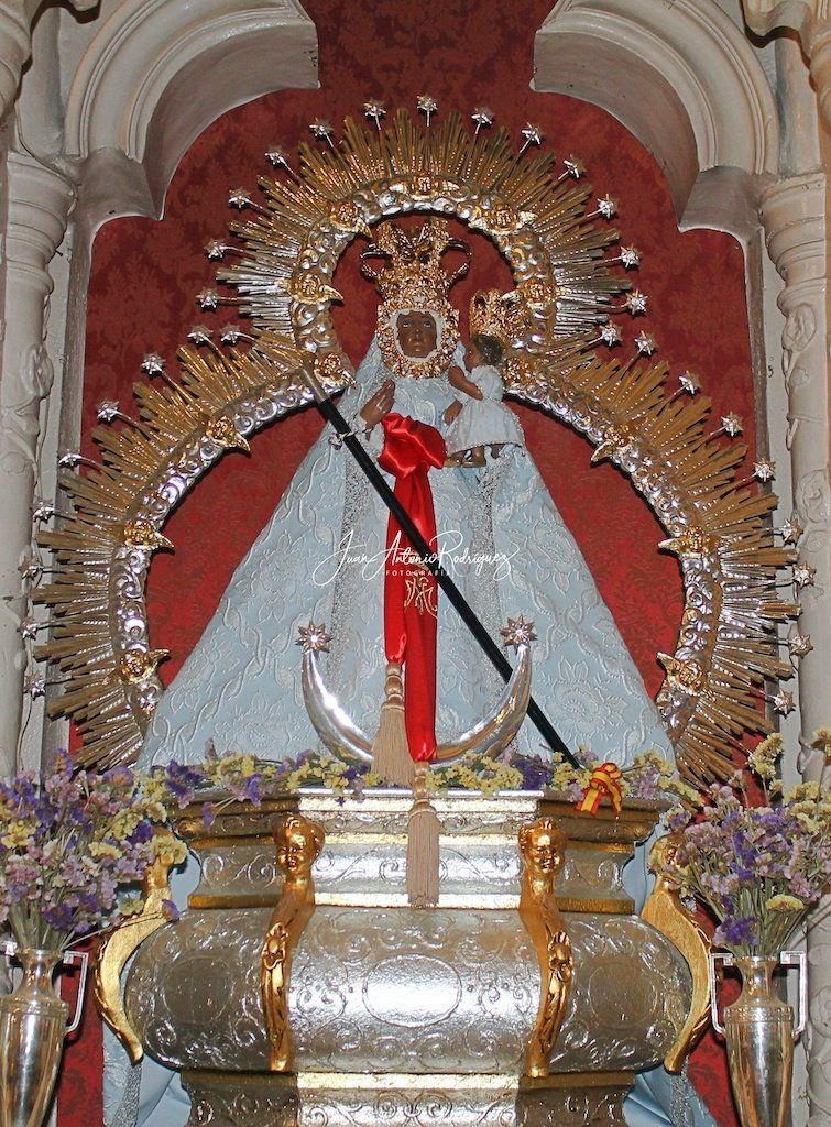 imagen de la Virgen de la Cabeza de Villa del Río juan martinez cerrillo virgen villa del rio