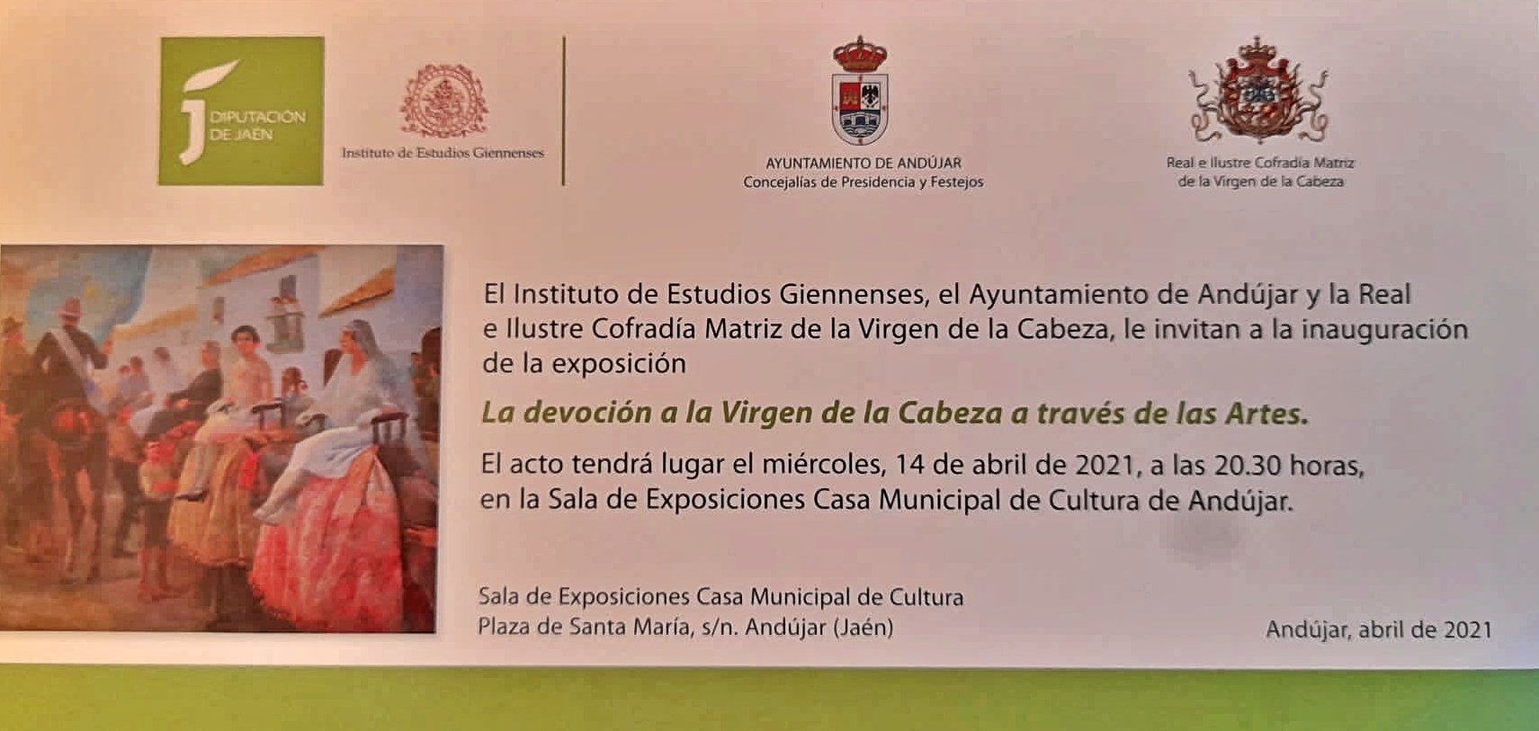 exposición artes virgen de la cabeza