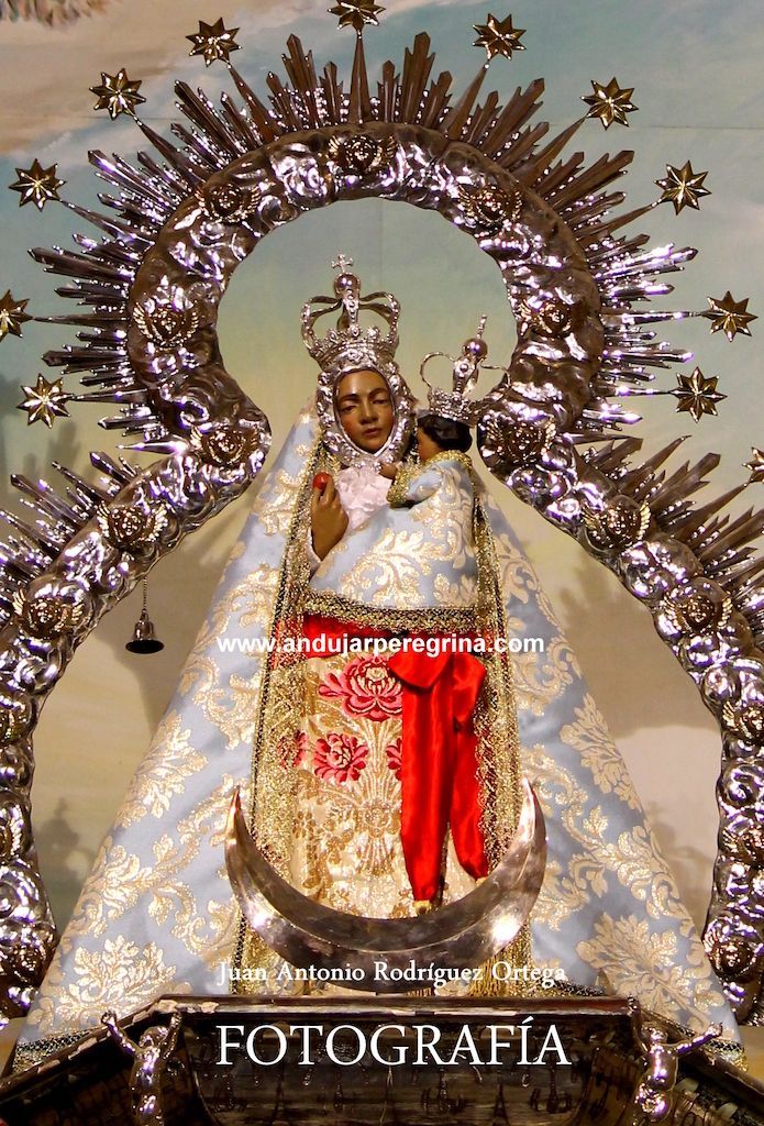 Virgen de la Cabeza de iglesia Santa maria Andujar
