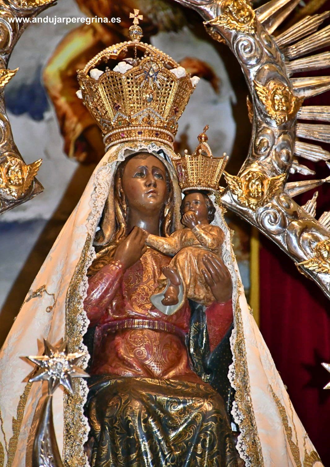 virgen de la cabeza sin manto aparicion 2021