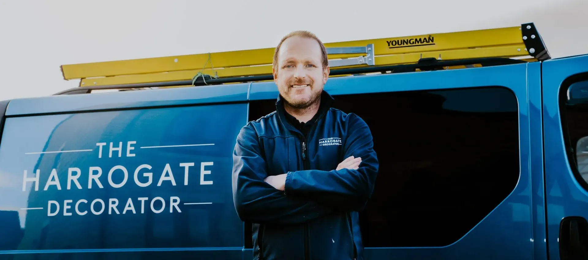 picture of Lee and his van