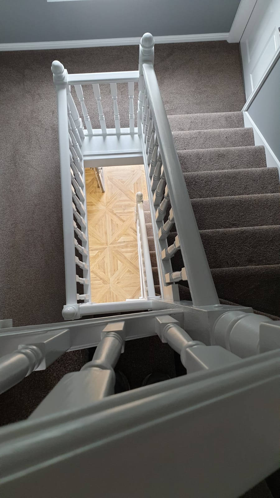 painted stairwell