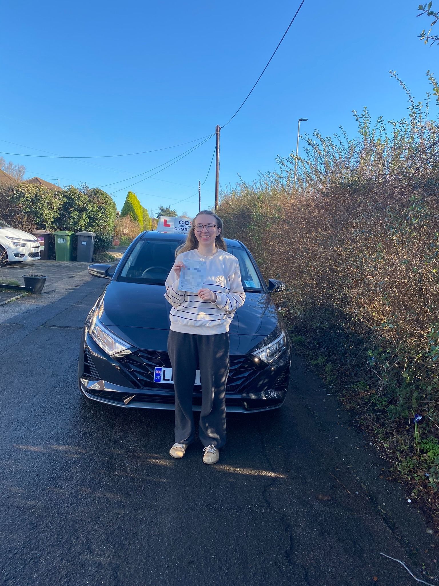 Charlie's driving test