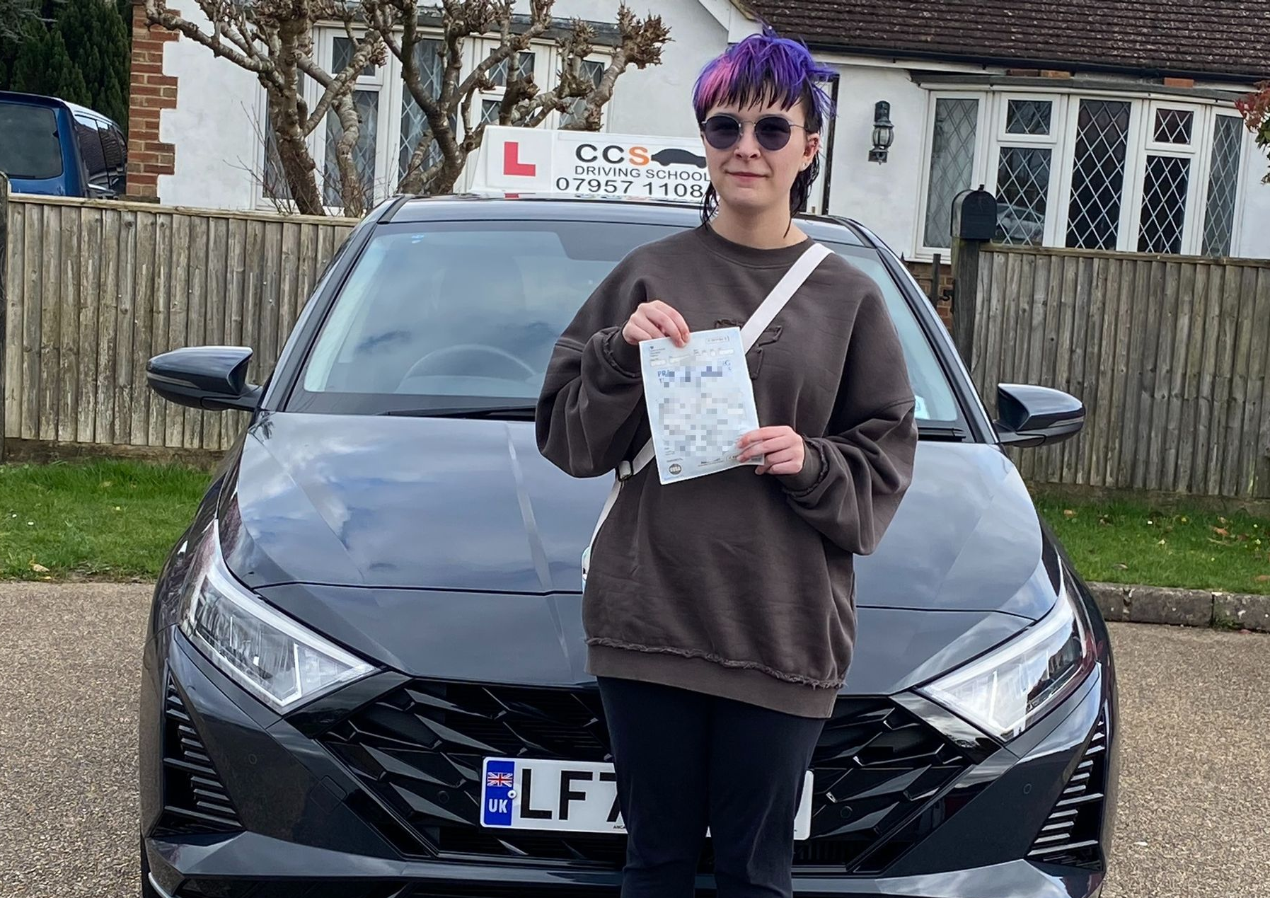 Ryan passes his driving test Polegate