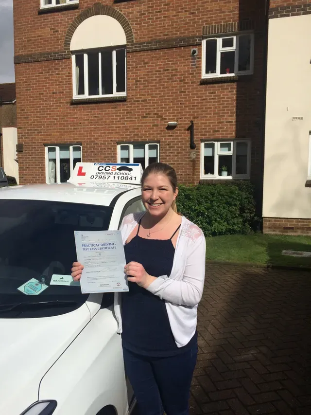 It felt AMAZING to pass first time!