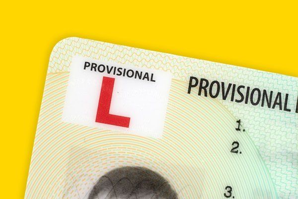 Provisional driving licence