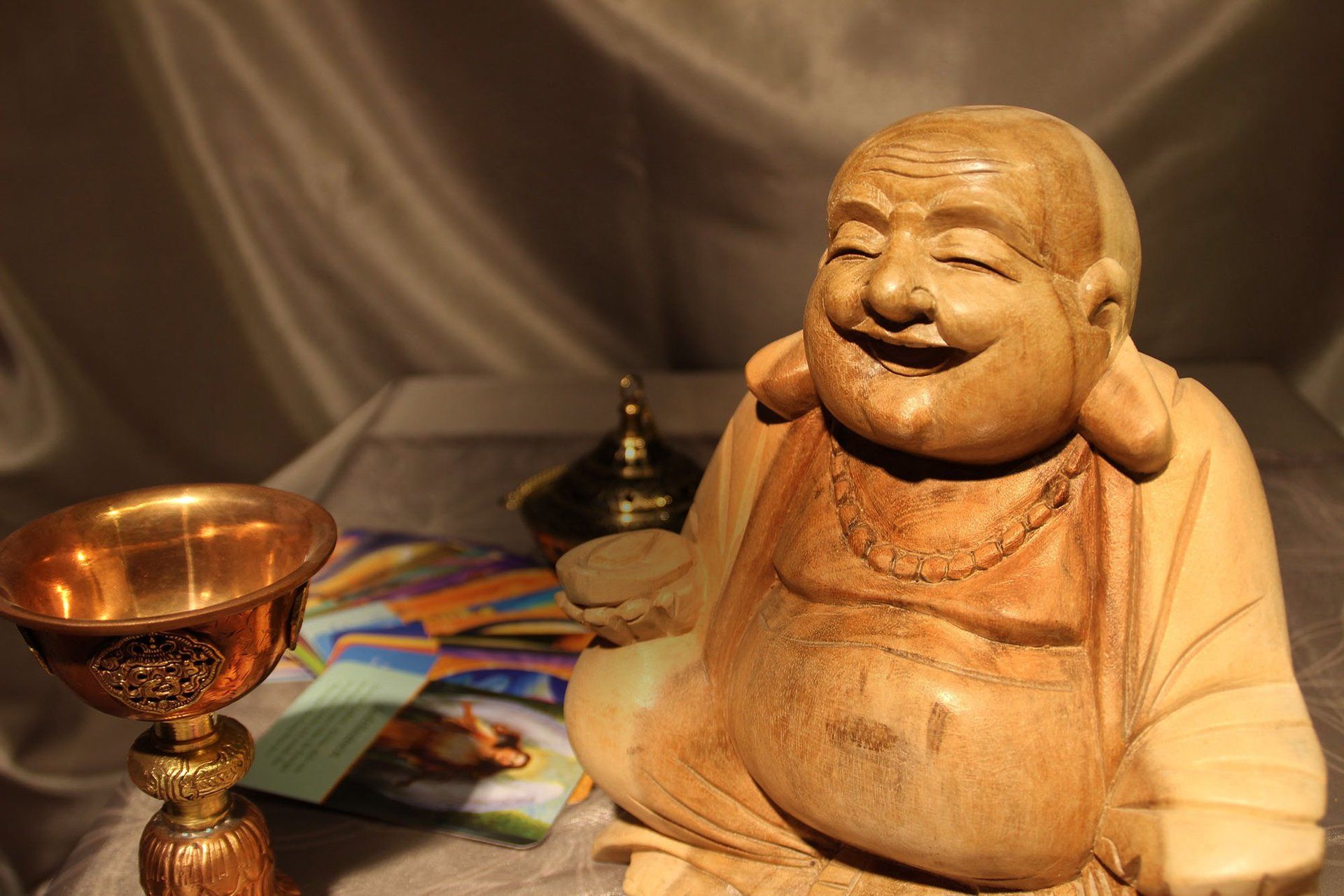 lächelnder Buddha