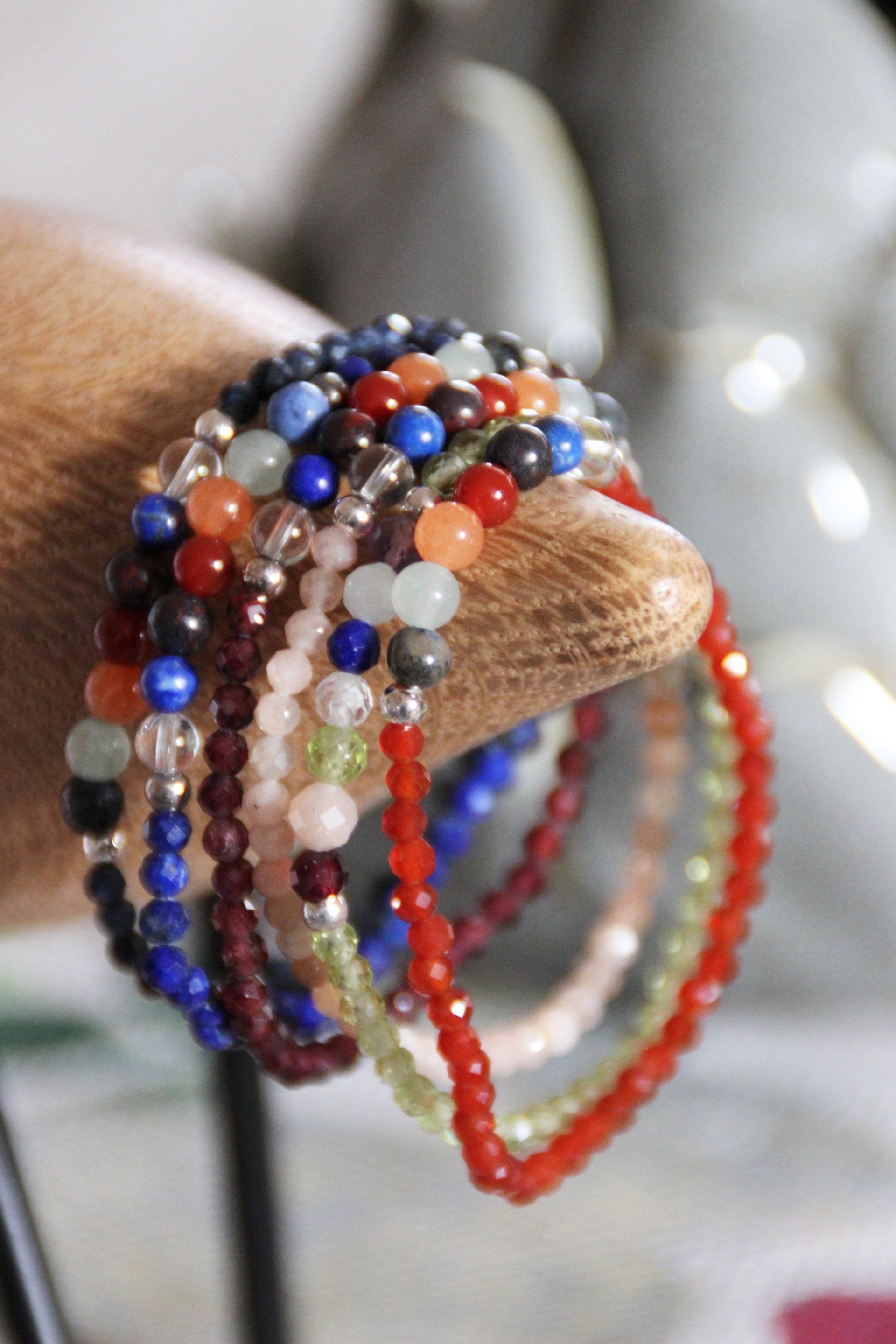 Edelsteinarmbänder für Kinder