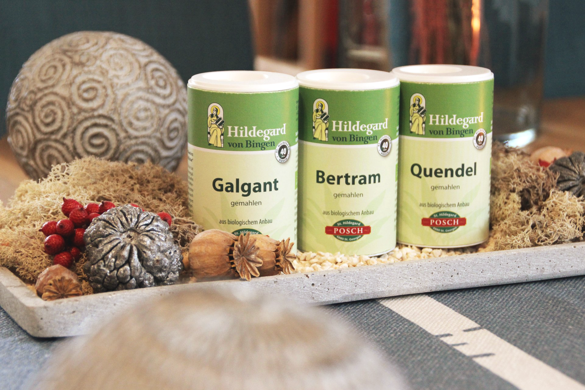 Hildegard von Bingen Bertram, Galant, Quendel