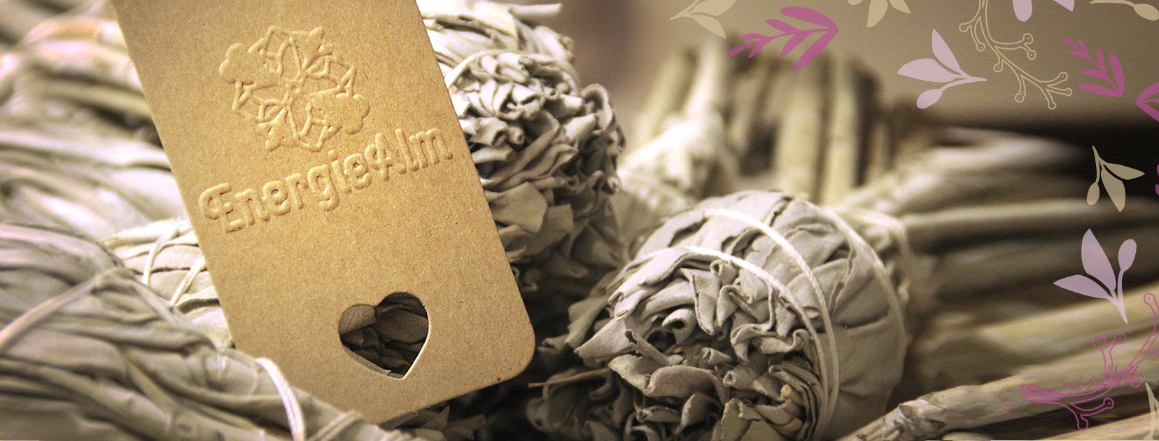 Räucherwaren, Stövchen, Räucherkohle, weißer Salbei, Räuchersand